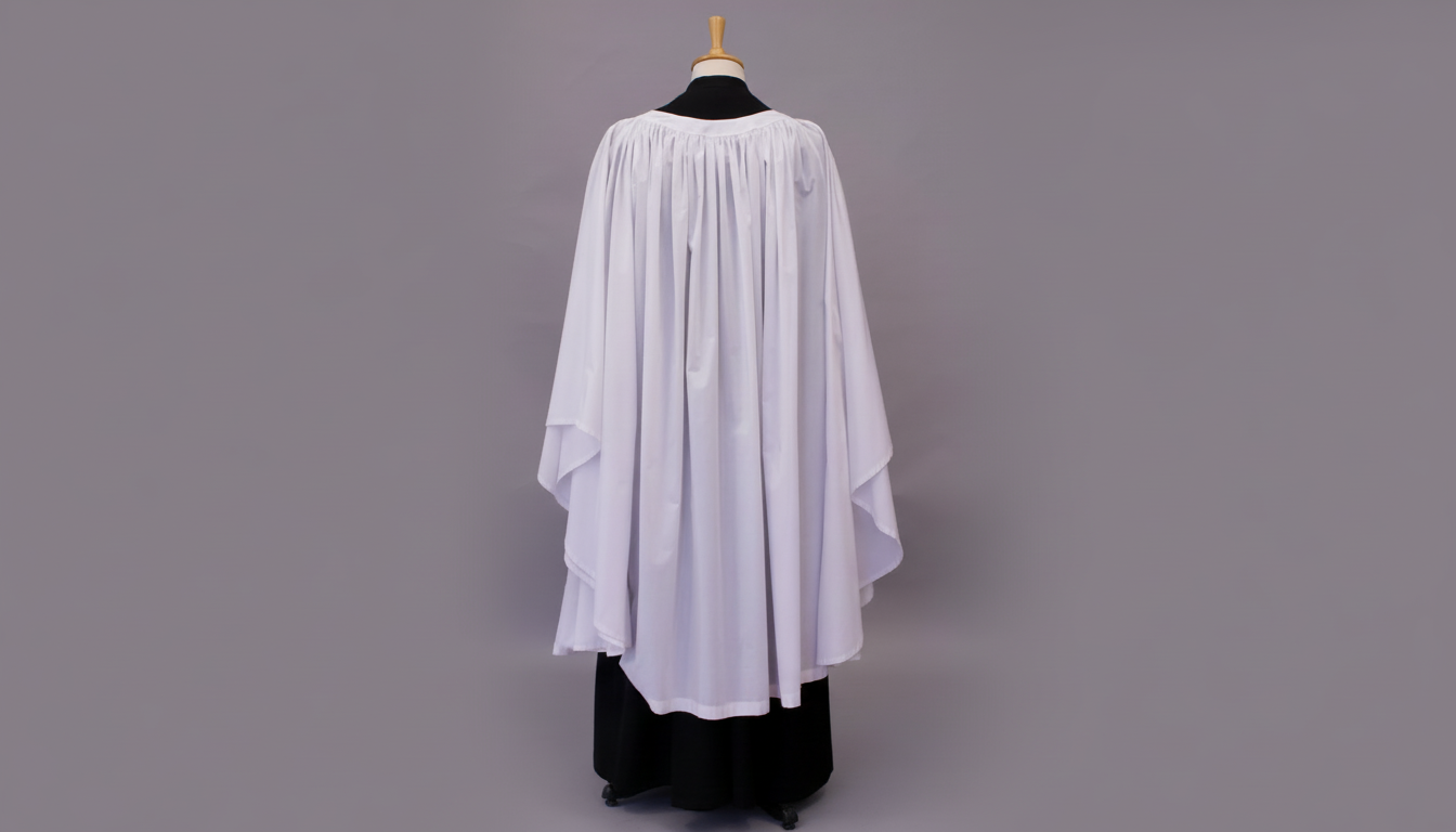 Ladies Old English Surplice Fully Gathered
