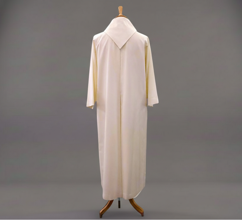Cathedral Cassock Alb, one Back Pleat