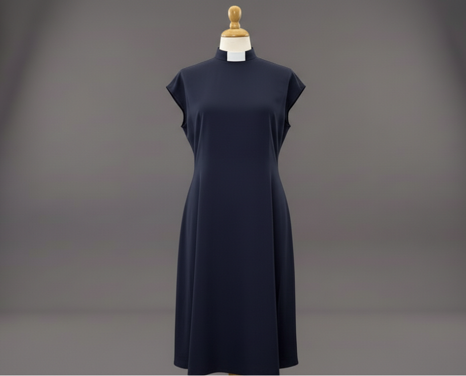 Ladies Flared Clerical Dress