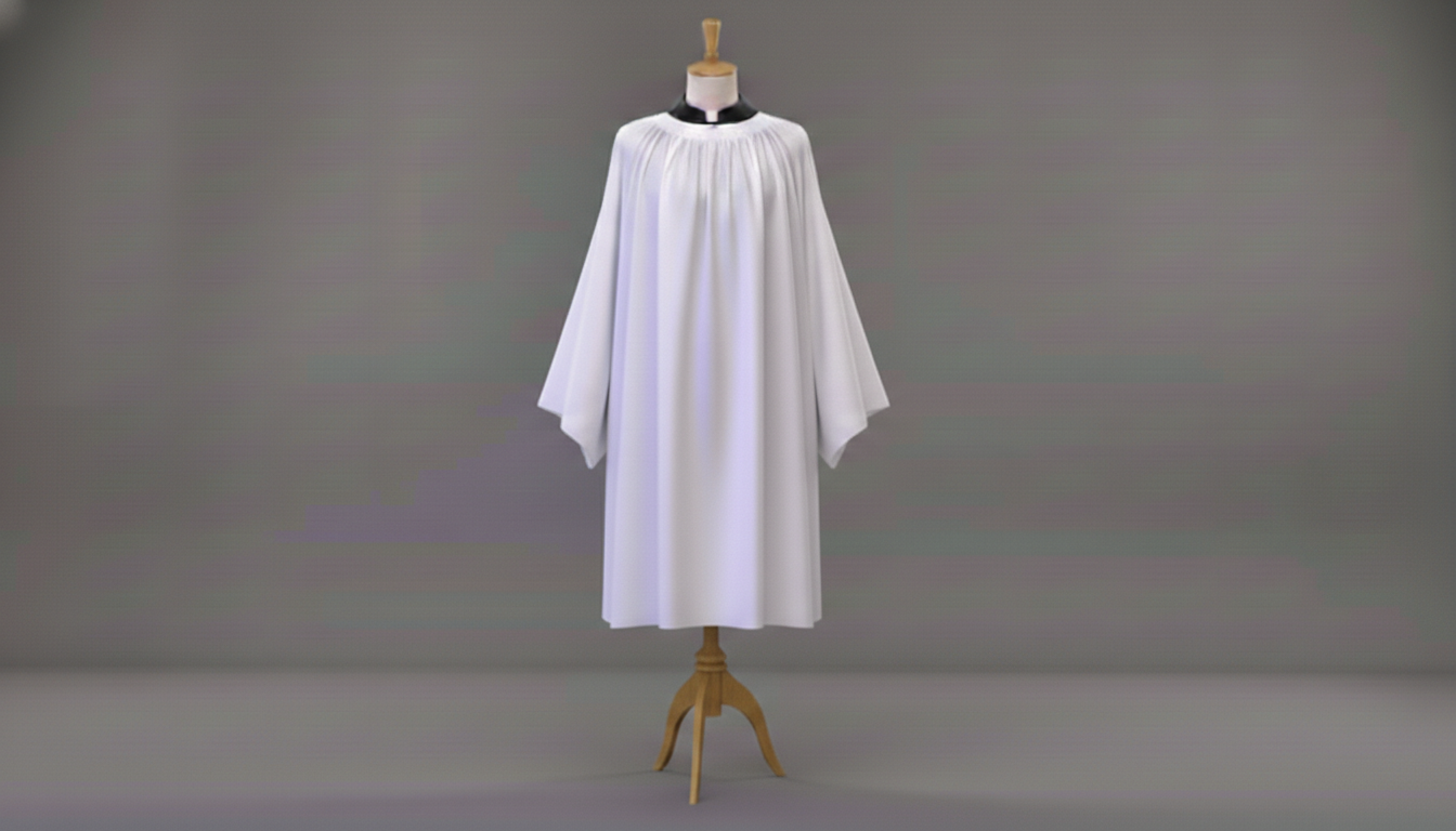 Old English Medium Gathered Surplice (Child)