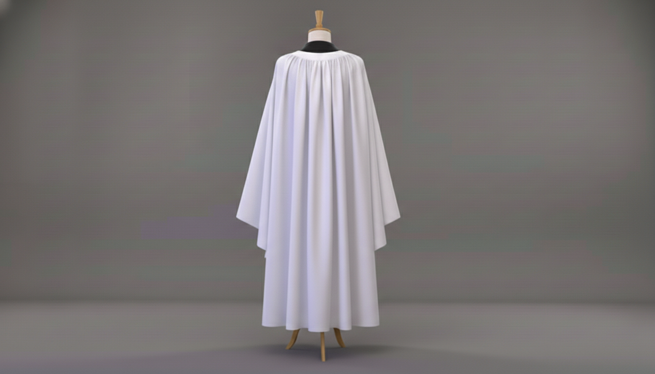 Ladies Old English Surplice Medium Gathered