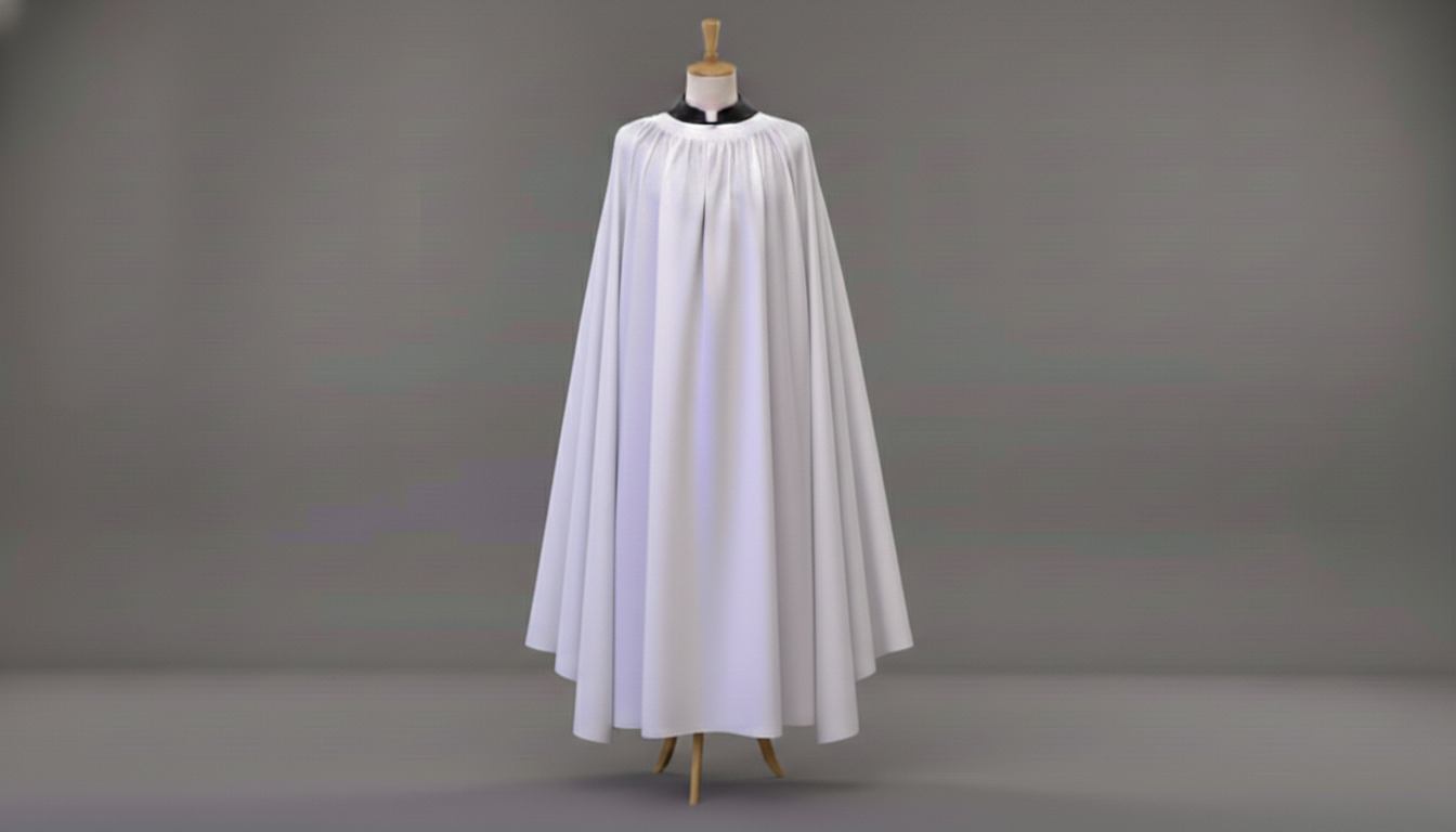 Ladies Old English Surplice Fully Gathered