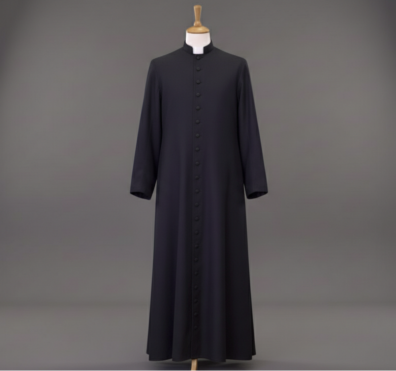 Gents Cassock: Single-Breasted